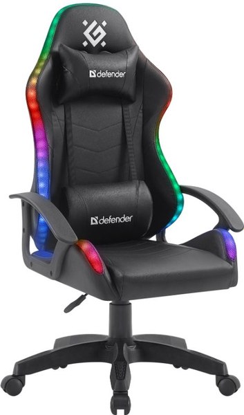 Кресло геймерское Defender Factor X RGB / 64045