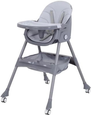 Стульчик для кормления MOWbaby Nemo / MBH140 (Light Grey) - 