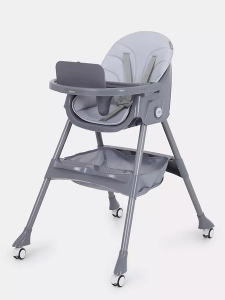 Стульчик для кормления MOWbaby Nemo / MBH140 (Light Grey)