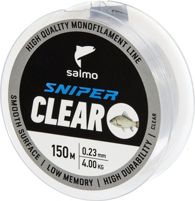 

Леска монофильная, Sniper Crucian Clear 150/023 / 4018-023