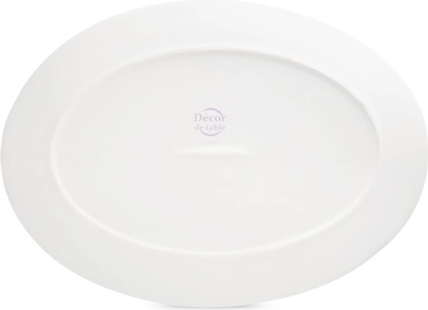 Блюдо Decor de table Полевые цветы / CL-FS00563E (белый)