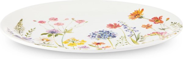Блюдо Decor de table Полевые цветы / CL-FS00563E (белый)