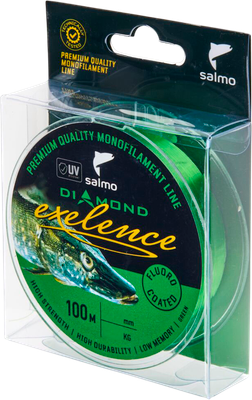 Леска монофильная Salmo Diamond Exelence Fluoro Coated Clear 100/026 / 4031-026 - 