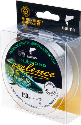 Леска монофильная Salmo Diamond Exelence Fluoro Coated Green 150/034 / 4034-034 - 