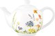 Заварочный чайник Decor de table Полевые цветы / CL-FS00563S (белый) - 