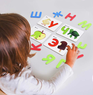 

Развивающая игра, IQ Мягкие буквы. Изучаем алфавит / 10697359
