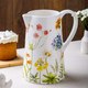 Кувшин Decor de table Полевые цветы / CL-FS00563C (2.4л, белый) - 