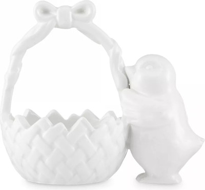 Конфетница Decor de table Цыпленок / CL-FE00231 (белый) - 