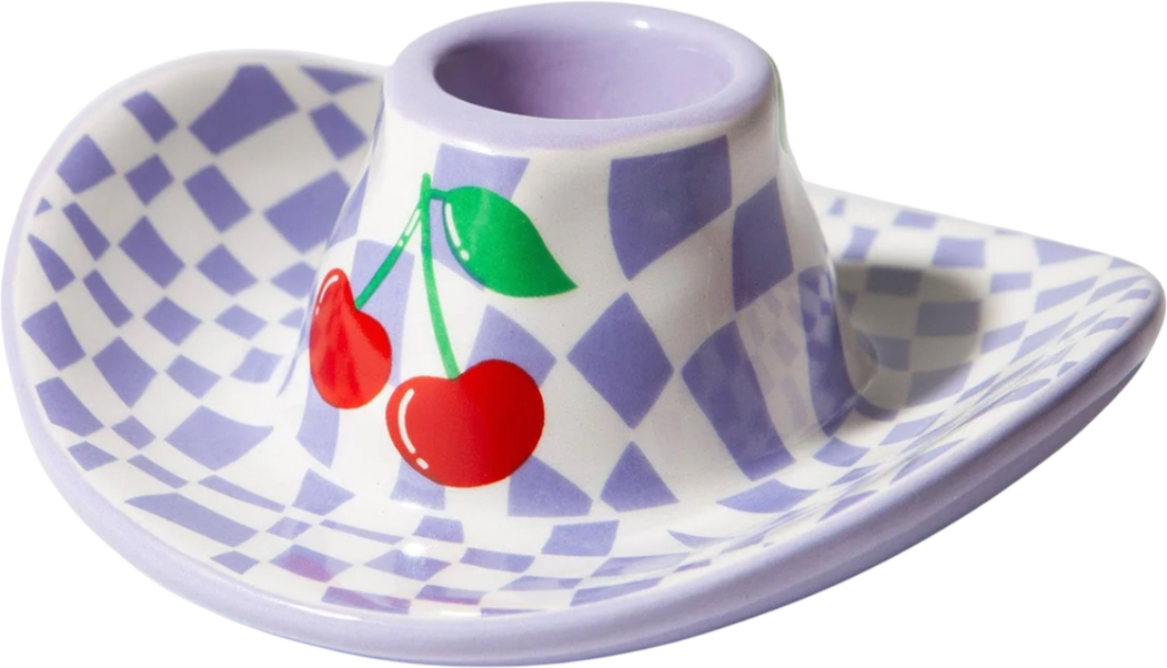 Подсвечник Doiy Rodeo, Cowboy Hat / DYCAHROHAL (лиловый)
