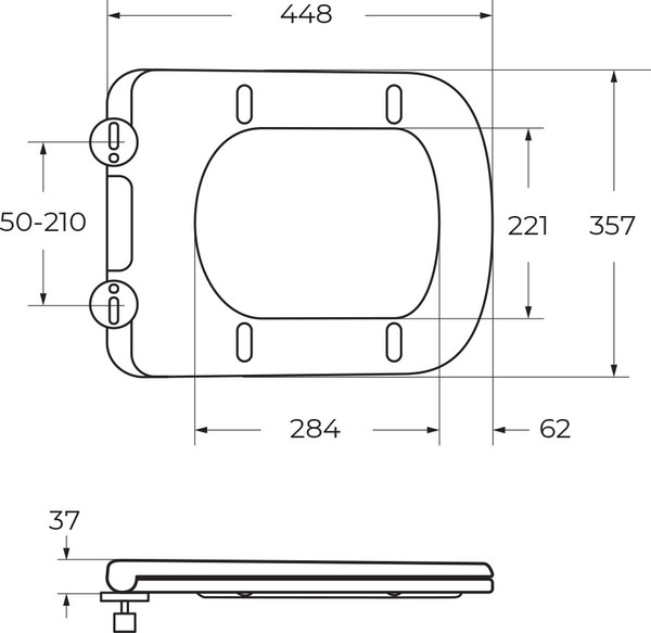 Унитаз напольный BelBagno Ardente-R BB02093CPR/SC/BB02093T