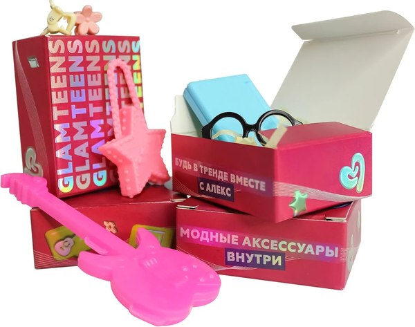 Кукла с аксессуарами Funky Toys Glam Teens Алекс / GT00003