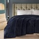 Плед Karven Фланель 1.5сп / PL005 SOLID JACQAURD v4/Anthracite - 