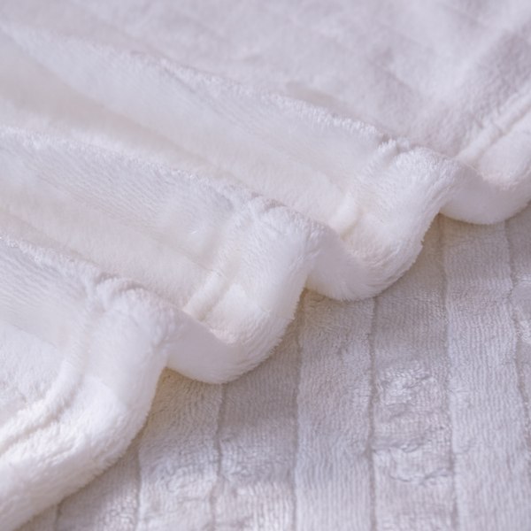 Плед Karven Фланель 1.5сп / PL005 SOLID JACQAURD v6/Cream