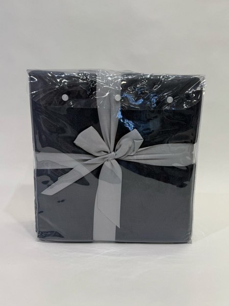 Плед Karven Фланель Евро / PL 006 SOLID JACQAURD v4/Anthracite