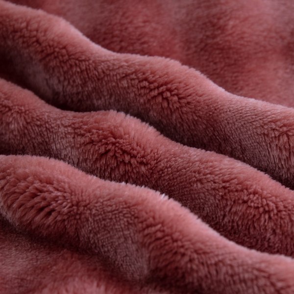 Плед Karven Фланель Евро / PL 012 SOLID BUBBLE v4/Sun Red 