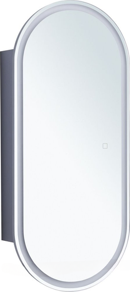 Шкаф с зеркалом для ванной Aquanet Монте 40x90 Led / 344786
