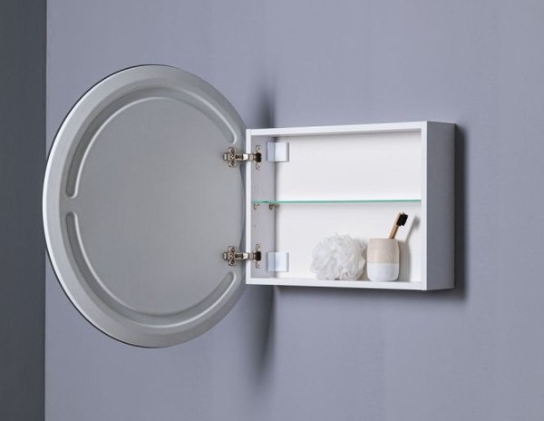 Купить Шкаф с зеркалом для ванной Aquanet Оптима D 700 Led / 344785 в Гродно