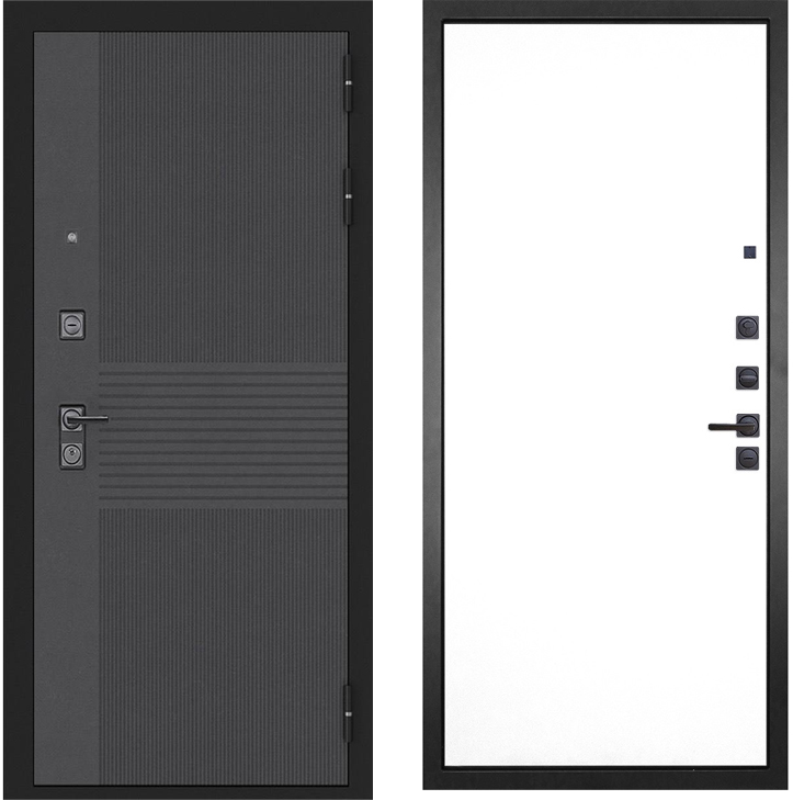 Входная дверь ГРАНИТ Гранж 3 (96x207, правая)