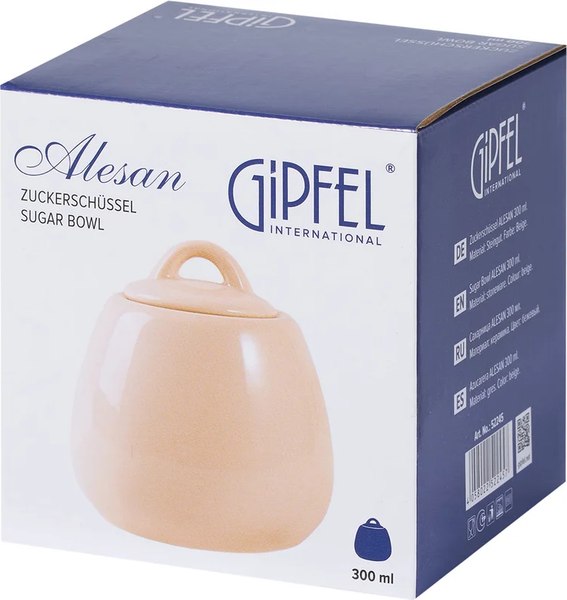 Сахарница Gipfel Alesan 52245 (бежевый)