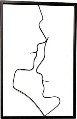 Картина Дабер 001 20x20 / К001-900/600Ч (черный) -