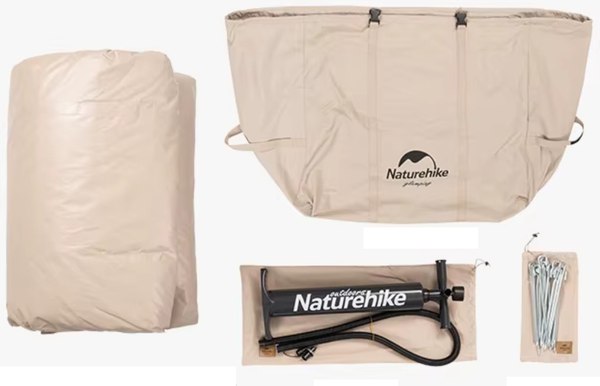 Палатка Naturehike Extend Air 6.3 / NH20ZP009-QG (песочный)