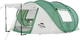 Палатка Naturehike CNH22ZP006-4DGRGR (серый/зеленый) - 