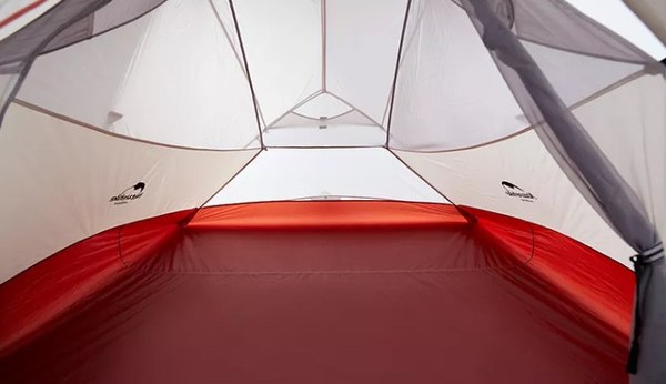 Палатка Naturehike Cloud Up Si / NH18T010-T-DLG (серый/красный)