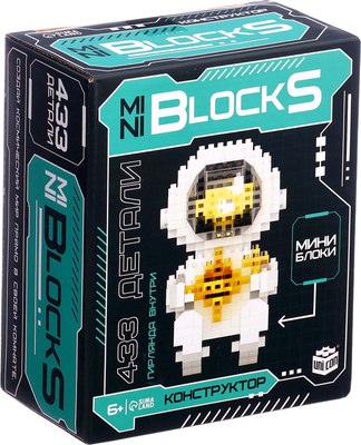 

Микроконструктор, Mini Blocks. Космонавт 6655 / 10746891