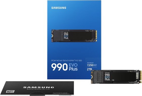 SSD диск Samsung 990 Evo Plus 2TB (MZ-V9S2T0BW)