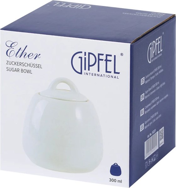 Сахарница Gipfel Ether 52221 (светло-голубой)