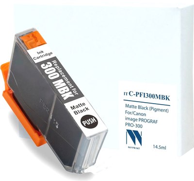 

Картридж, NV-PFI-300MBK