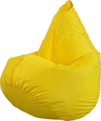 Бескаркасное кресло Flagman Груша Софт 130x85 XL GXL.0-07 (желтый) - 