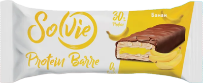 Набор протеиновых батончиков Solvie Protein Barre Банан (24x50г) - 