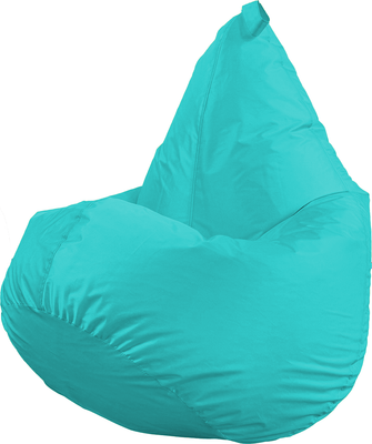 Бескаркасное кресло Flagman Груша Софт 130x85 XL GXL.2-13 (морская волна) - 