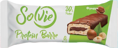 Набор протеиновых батончиков Solvie Protein Barre Фундук (24x50г) - 