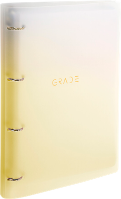 Тетрадь Brauberg Grade / 404624 (120л, желтый) - 