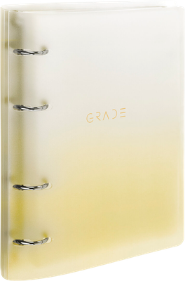 Тетрадь Brauberg Grade / 404628 (120л, желтый) - 
