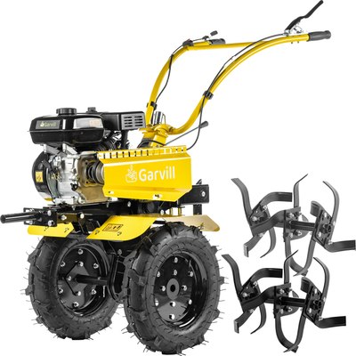Мотоблок бензиновый Garvill MCP-317K-10 (колеса 4.00-10) -