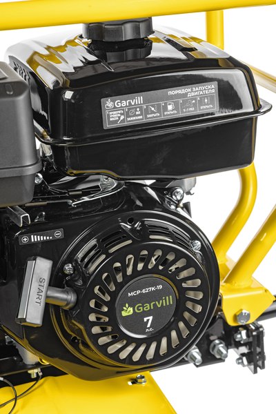 Мотоблок бензиновый Garvill MCP-627K-19 Extreme (колеса 19-7x8)