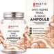 Сыворотка для лица Mistic Anti-Aging Snail Mucin & Gold Ampoule (250мл) - 