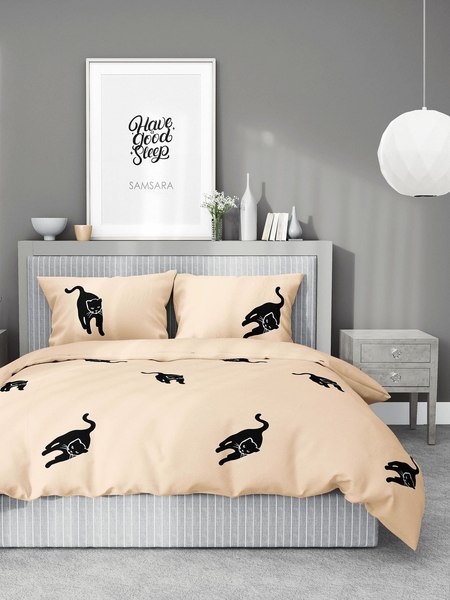 Комплект постельного белья Samsara Cats Дуэт сем 320-1