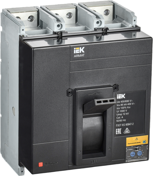 Выключатель автоматический IEK Armat AR-MCCB-3N-085-1000A-ATUC