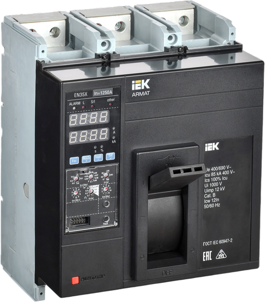 Выключатель автоматический IEK Armat AR-MCCB-3N-085-1250A-ELSC