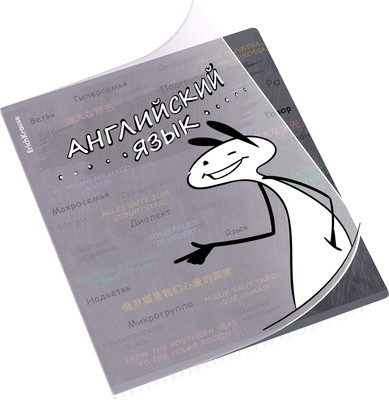 Тетрадь предметная Erich Krause Чубрик. Английский язык / 59478 (48л) -