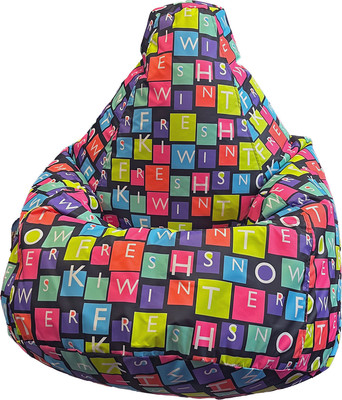 

Бескаркасное кресло, Груша Мега XXXL Г3.11-05 Буквы