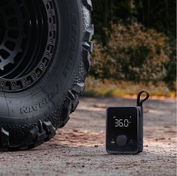 Автомобильный компрессор HOTO Air Pump Pro HOE0008GL (черный)