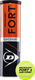 Набор теннисных мячей DUNLOP Fort Clay Court Premium / 601613 (4шт) - 