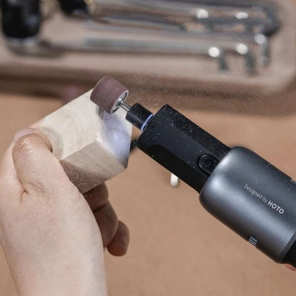 Гравер HOTO Rotary Tool Kit 35в1 HTE0022GL (черный)