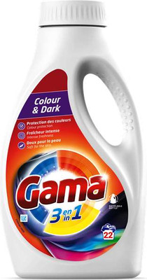 Гель для стирки GAMA Color & Dark (990мл) - 