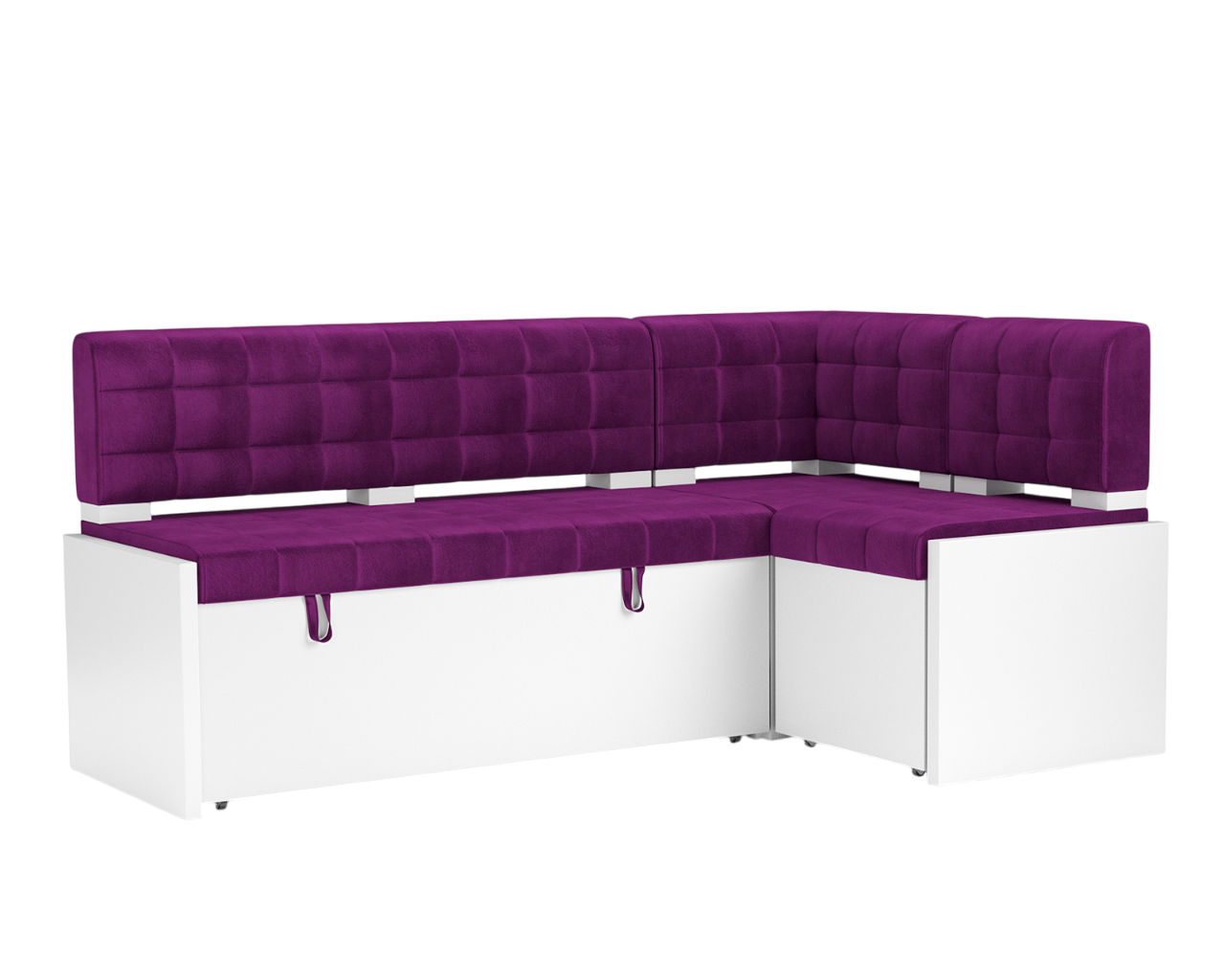 Уголок кухонный мягкий Mebel-Ars Ганновер 205x82x130 (фиолет)
